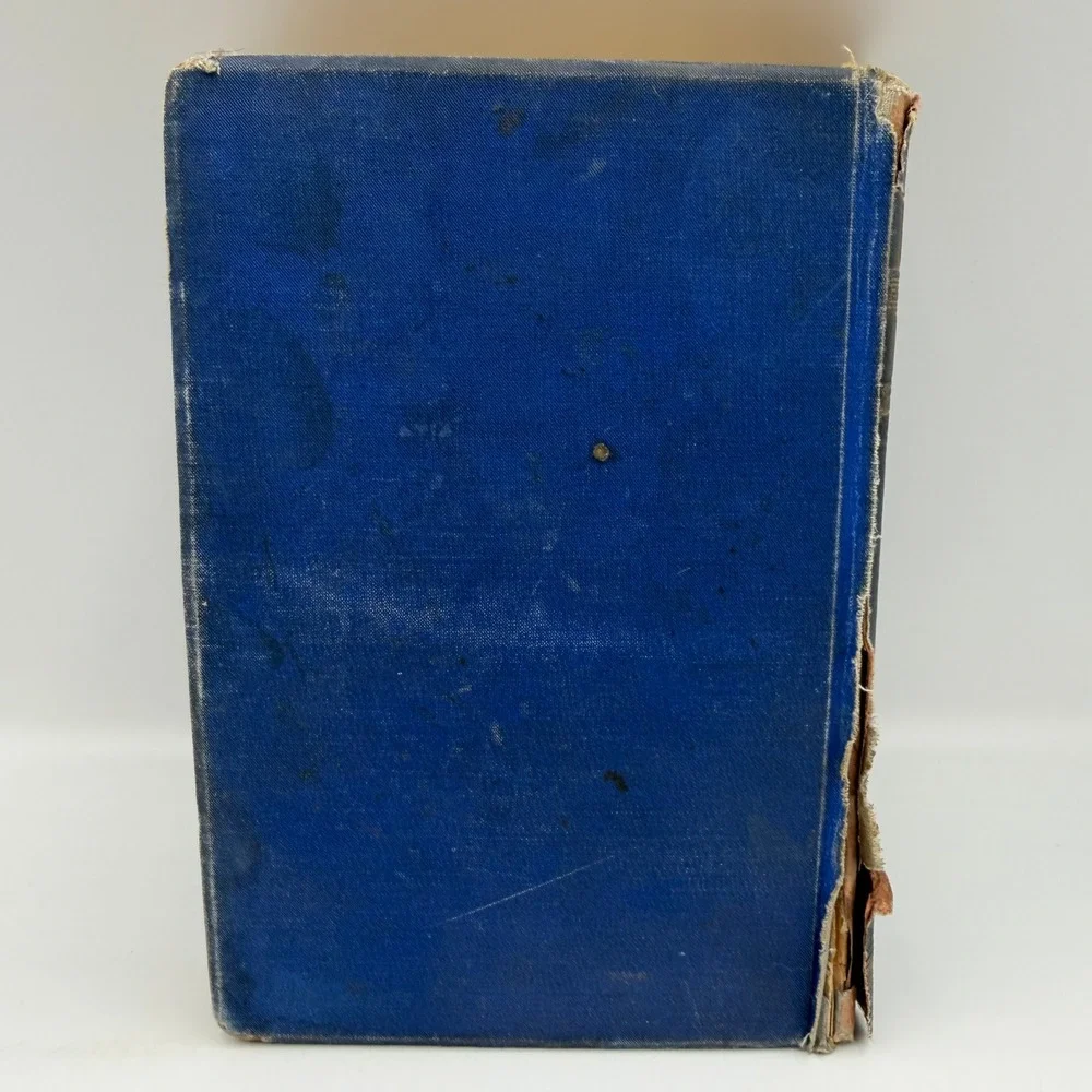 Antique Alfred Tennyson Poetical Works Complete Illustrated Thomas Crowell Blue‎